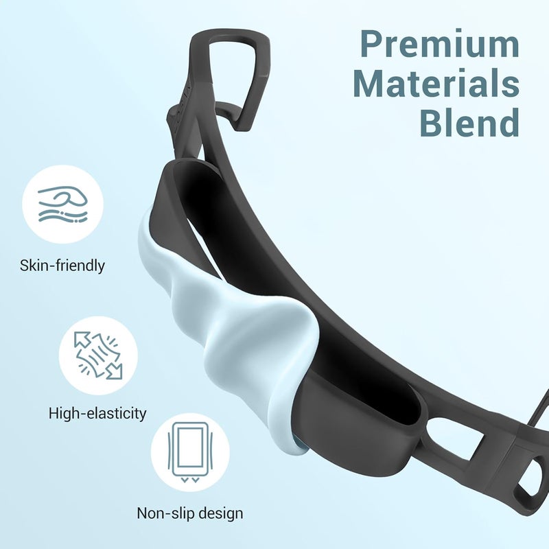 CoBak Hand Strap for 6-7" Kindle/Voyaga/Lenovo/Sony E-Book/Kindle Fire/Kobo/Tablets, Convenient for Bedtime Reading, High-Elastic, Lightweight, Soft and Secure Grip Holder, Black - Image 5
